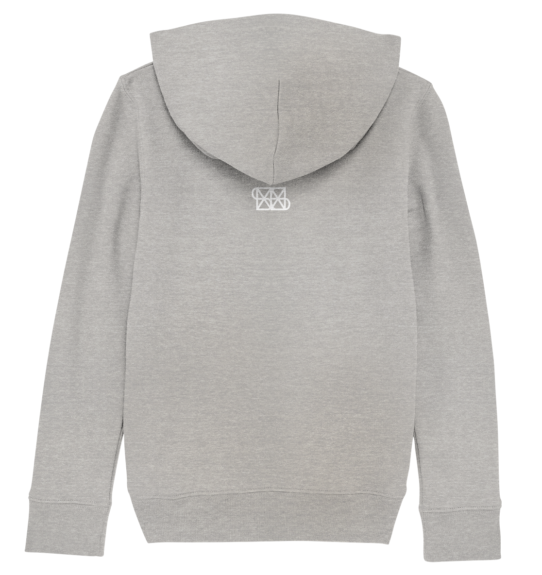 Bar white - Kids Organic Hoodie