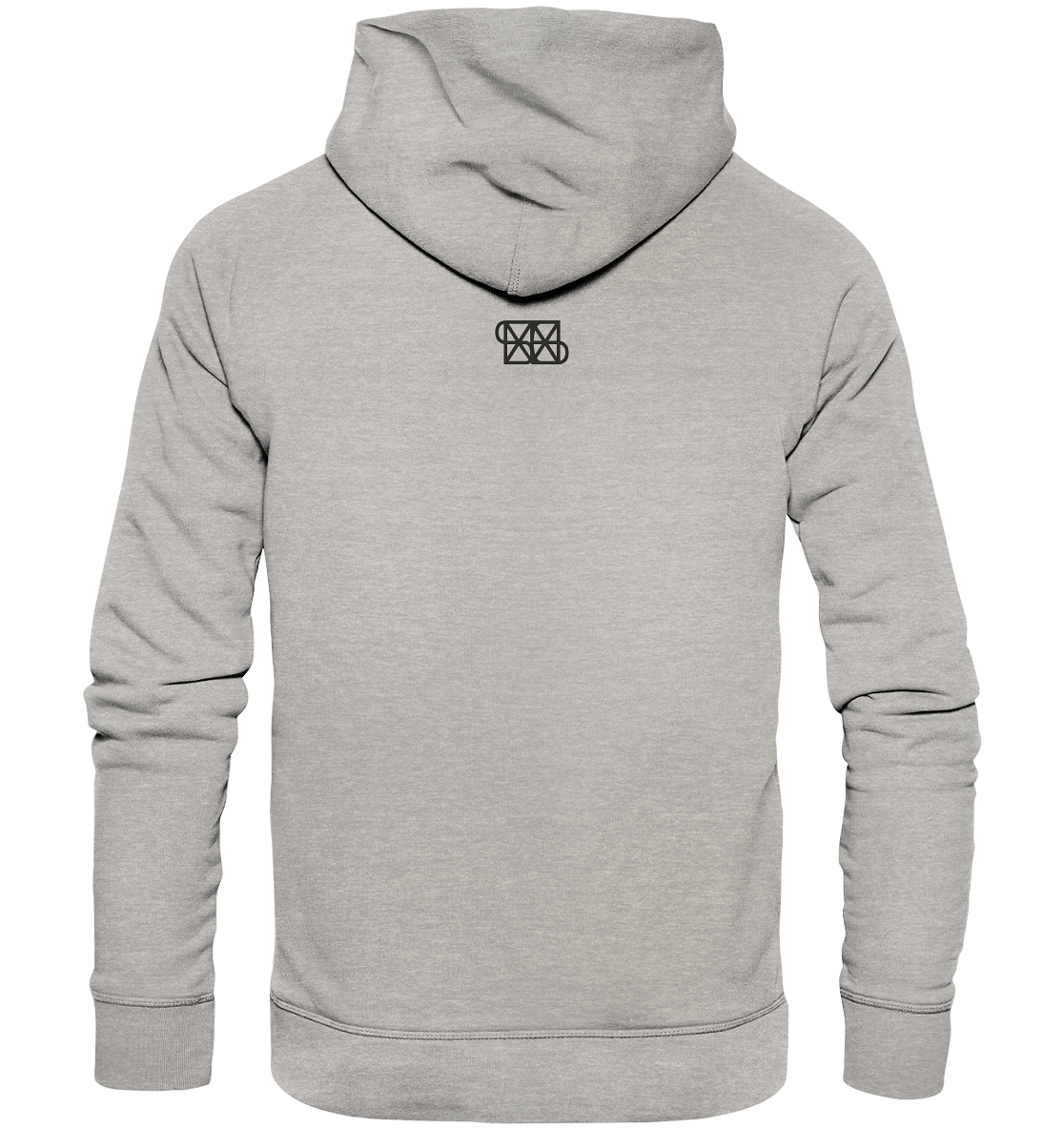 Bar black - Organic Basic Hoodie