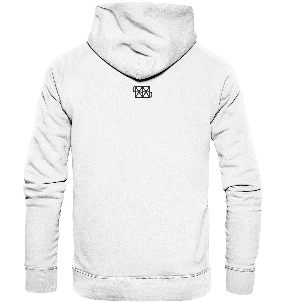 Bar black - Organic Basic Hoodie