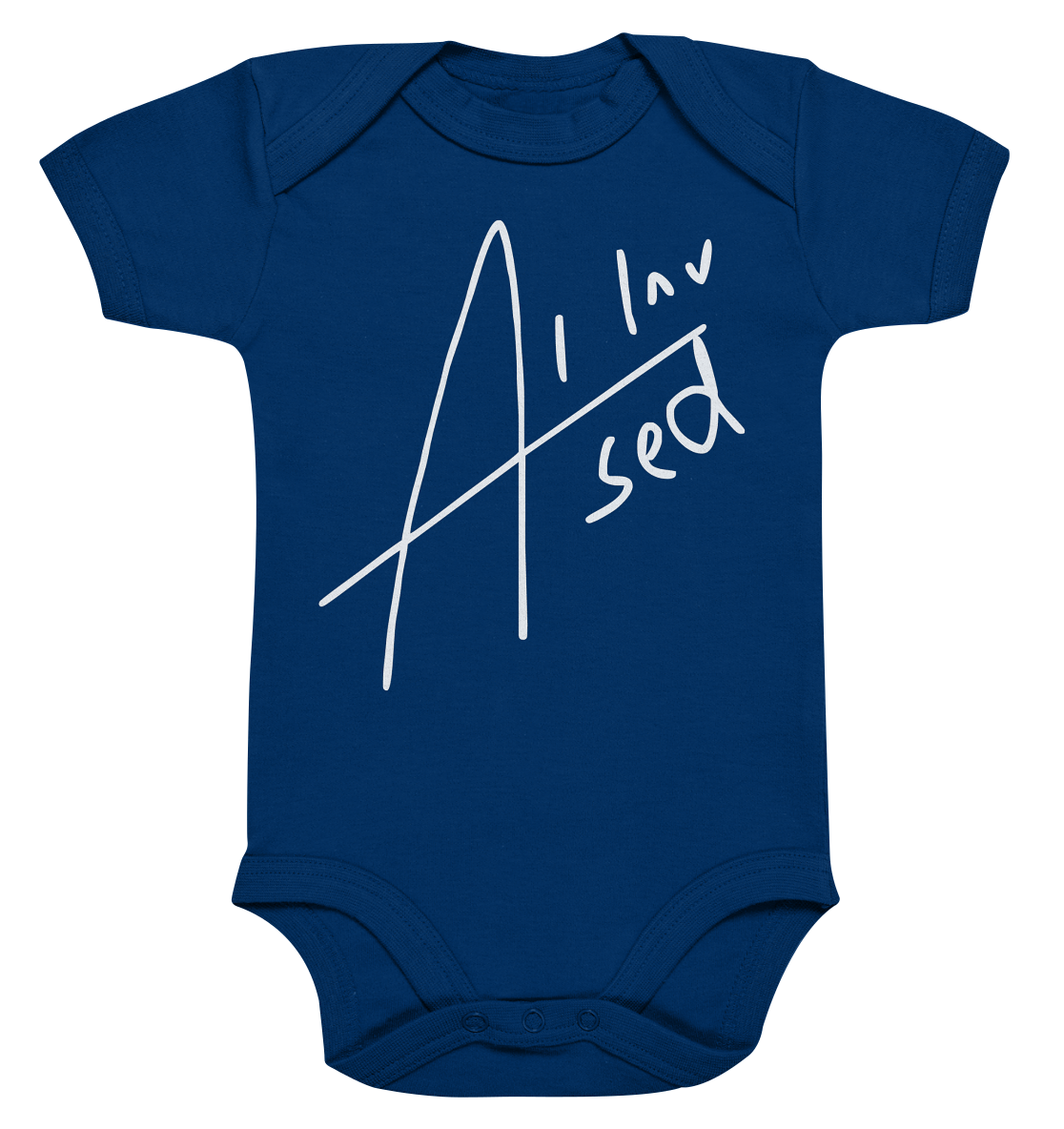Thriller white - Organic Baby Bodysuite