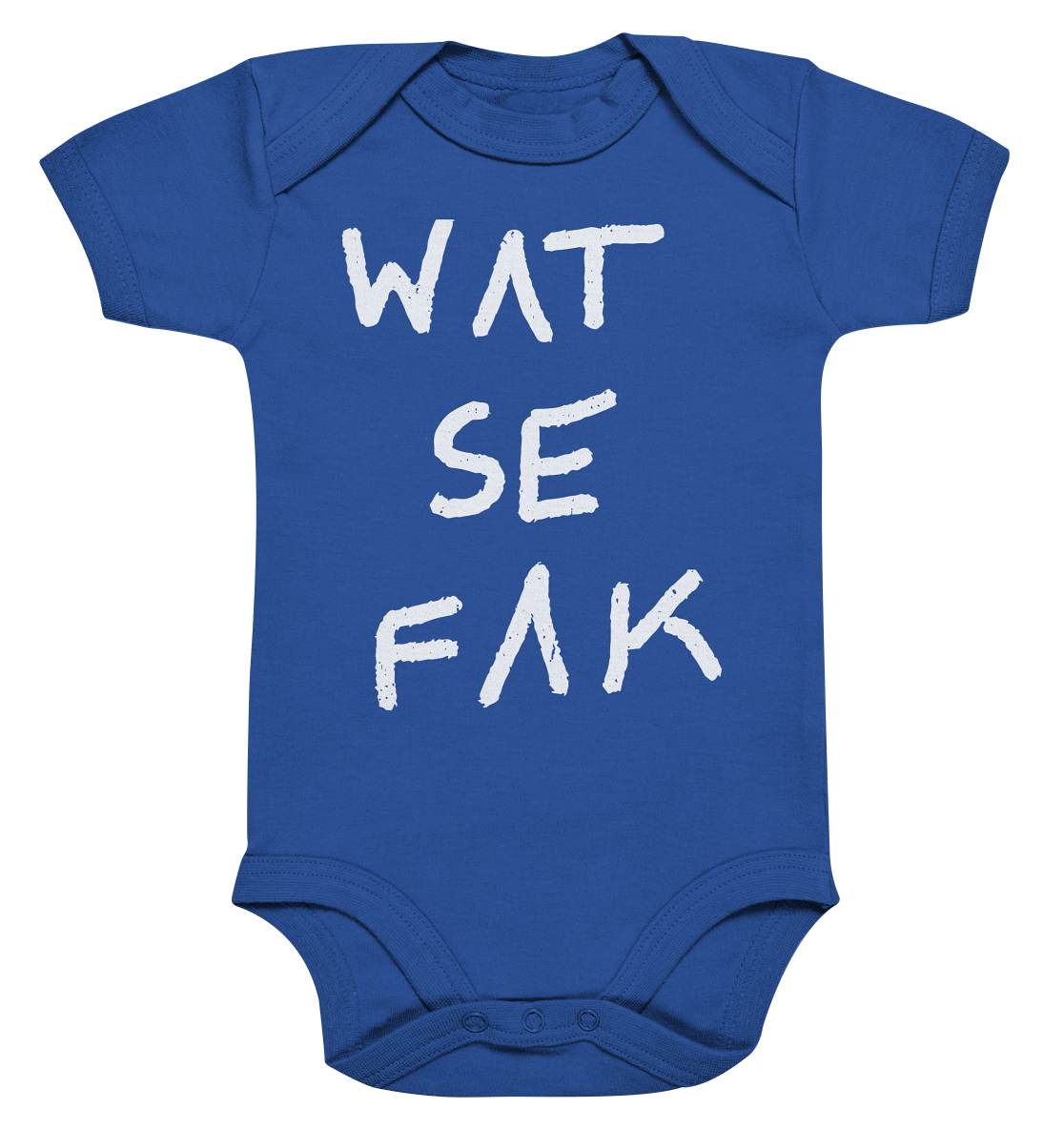 WSF white - Organic Baby Bodysuite