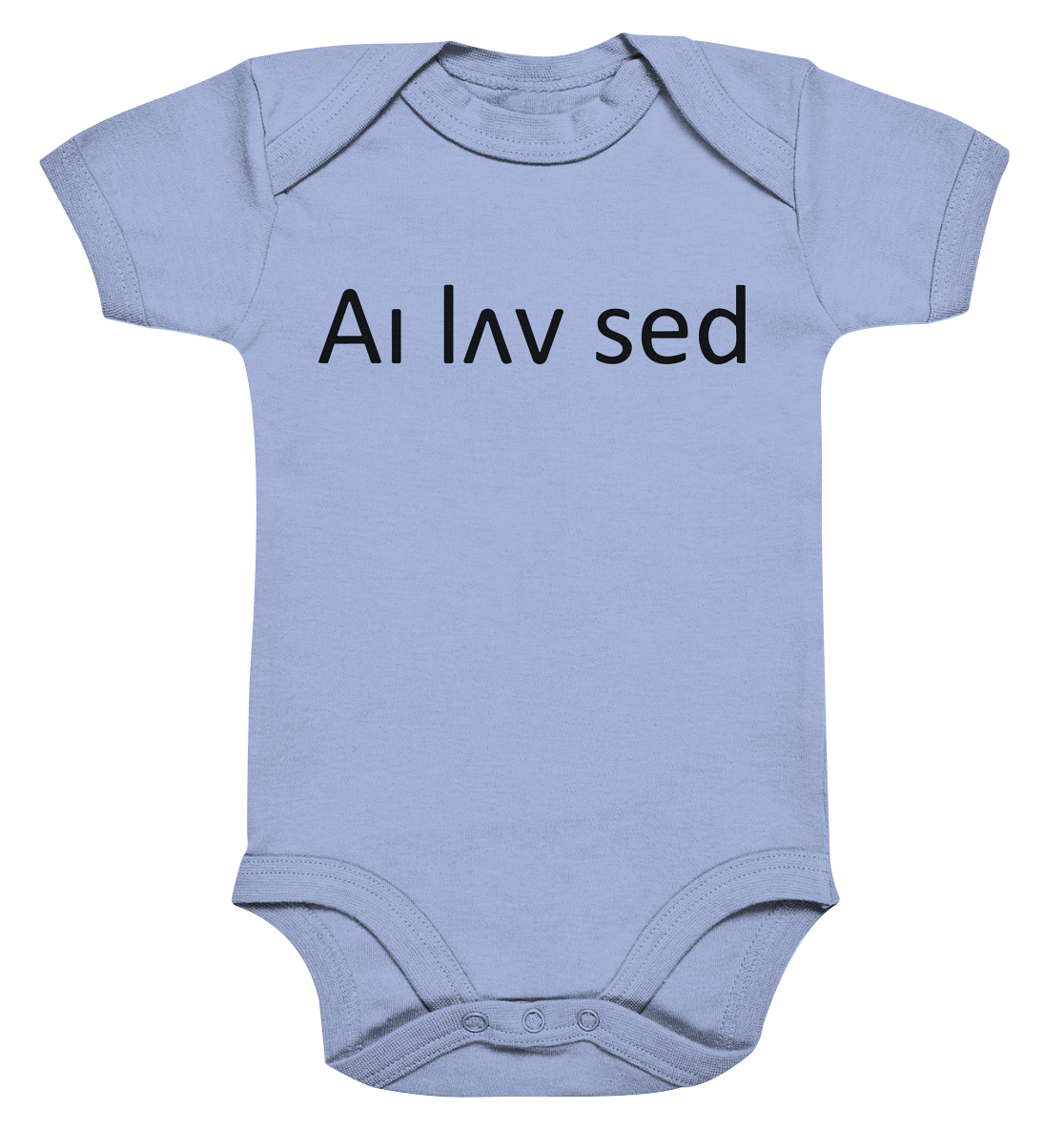 Horizon black - Organic Baby Bodysuite