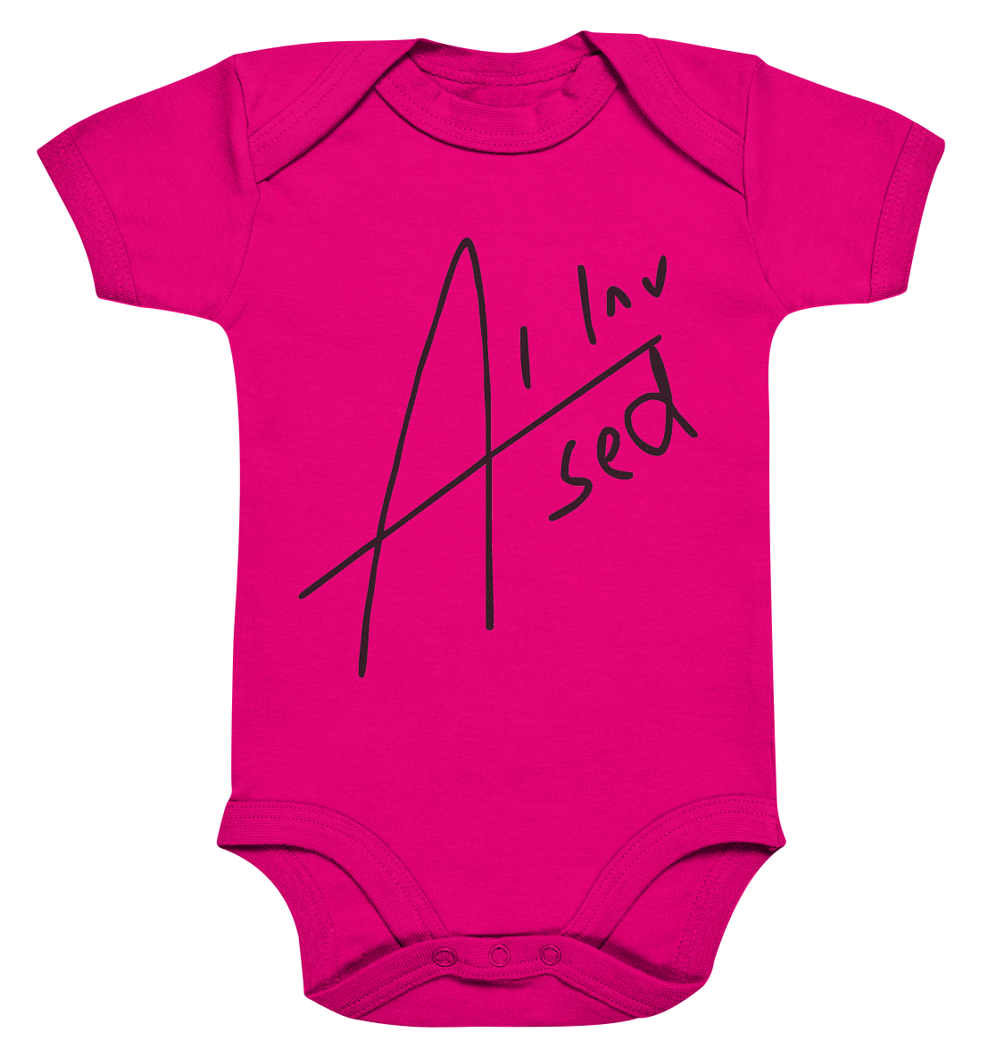 Thriller black - Organic Baby Bodysuite