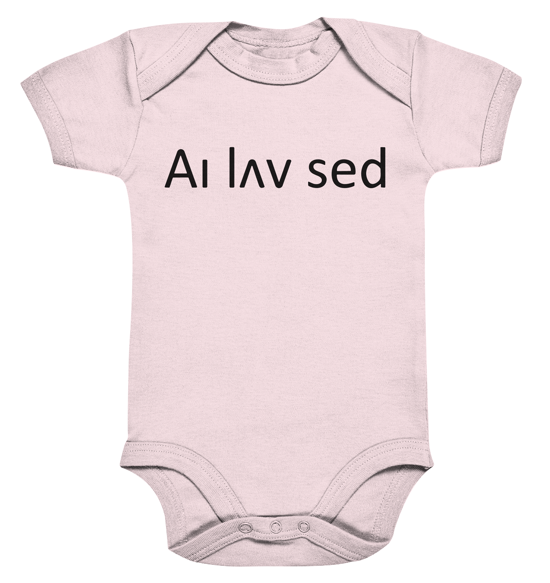 Horizon black - Organic Baby Bodysuite
