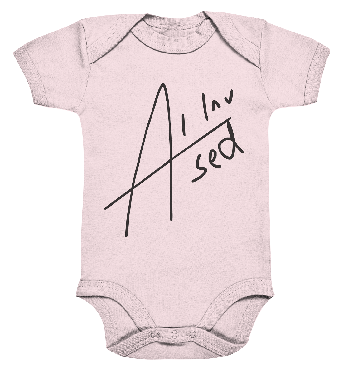 Thriller black - Organic Baby Bodysuite