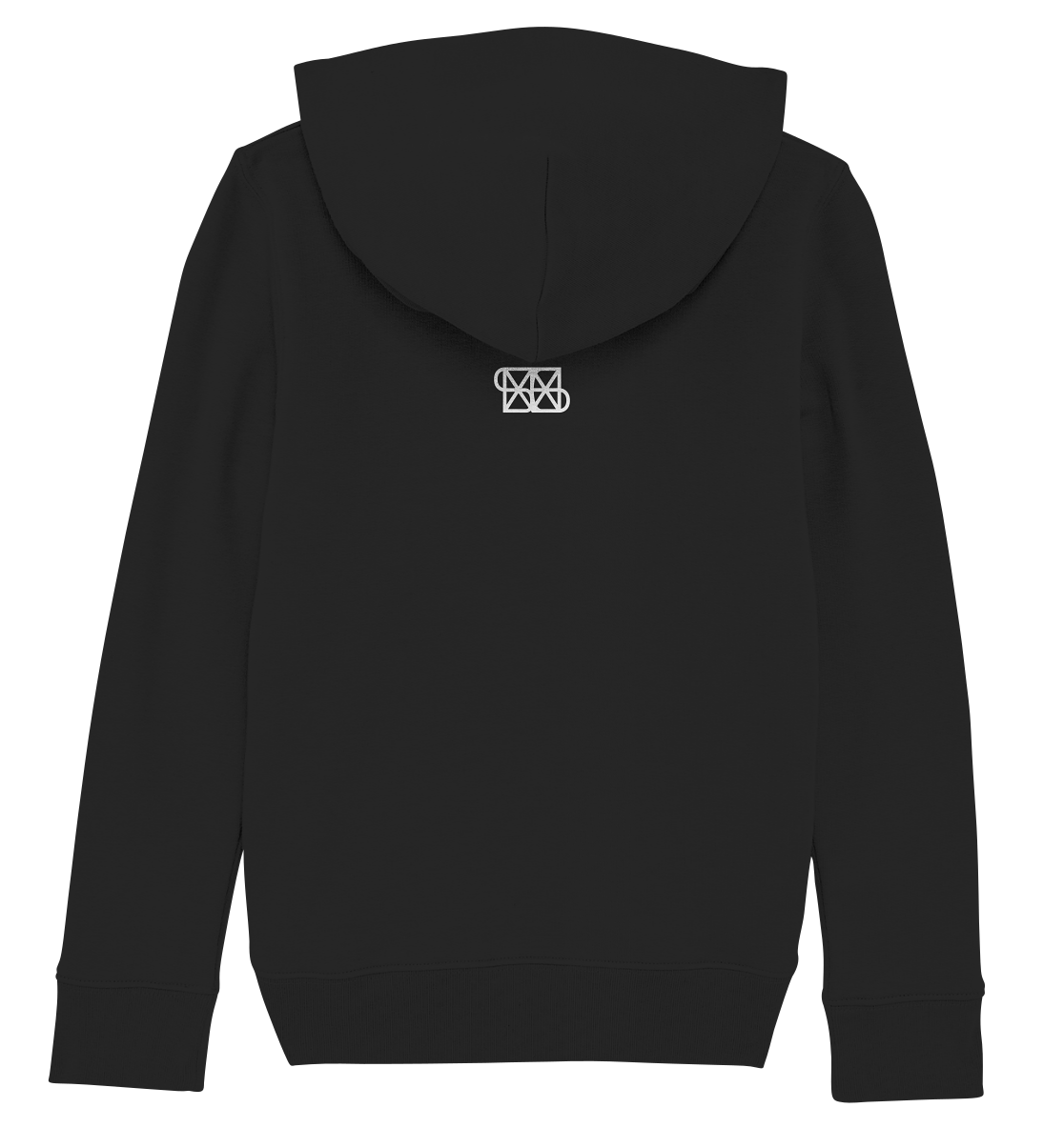 Frame white - Kids Organic Hoodie