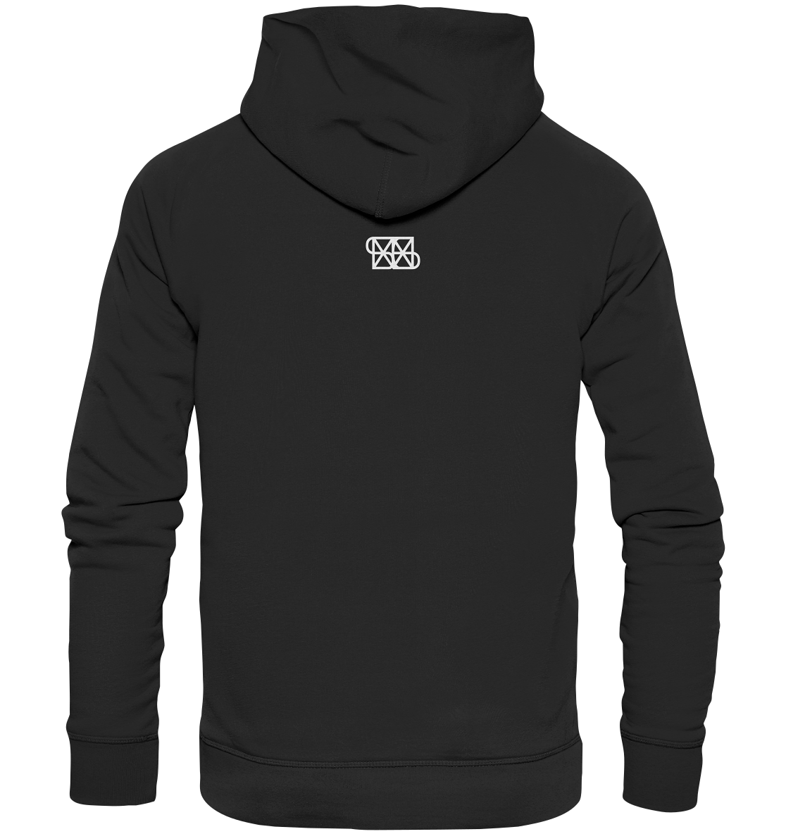 Bar white - Organic Basic Hoodie