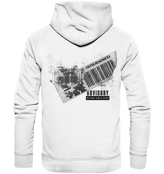 NO BAD VIBES - Organic Basic Hoodie