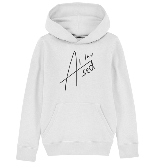 Thriller black - Kids Organic Hoodie