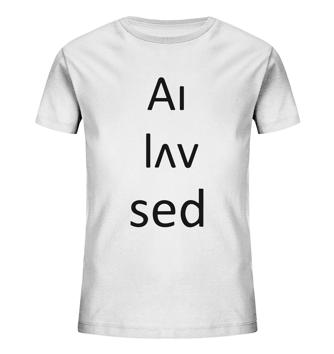 Up Down black - Kids Organic Shirt