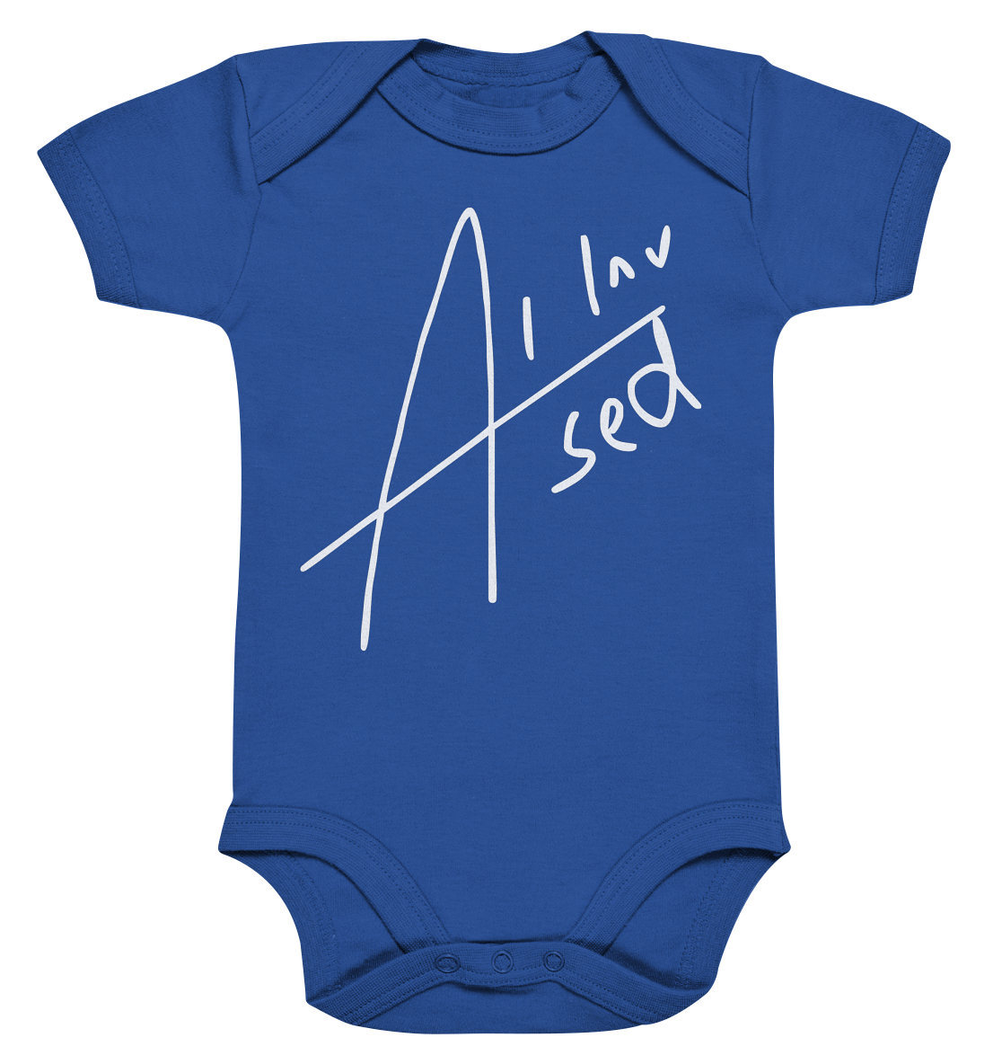 Thriller white - Organic Baby Bodysuite