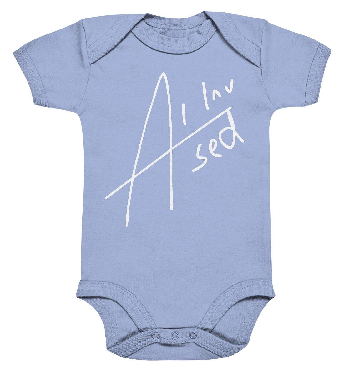 Thriller white - Organic Baby Bodysuite