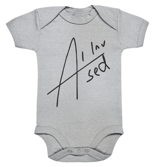 Thriller black - Organic Baby Bodysuite