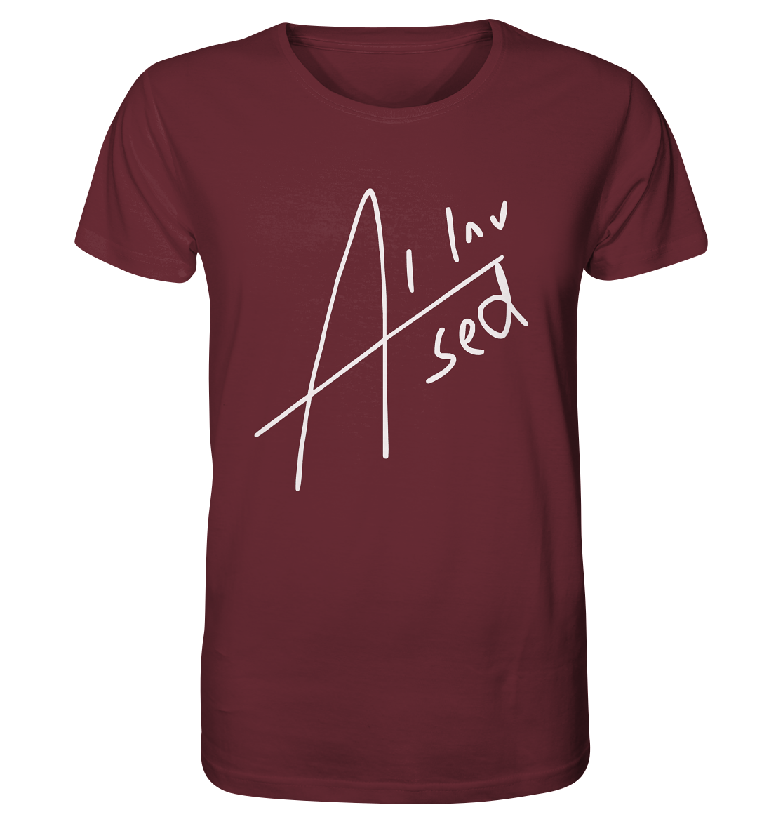 Thriller white - Organic Basic Shirt